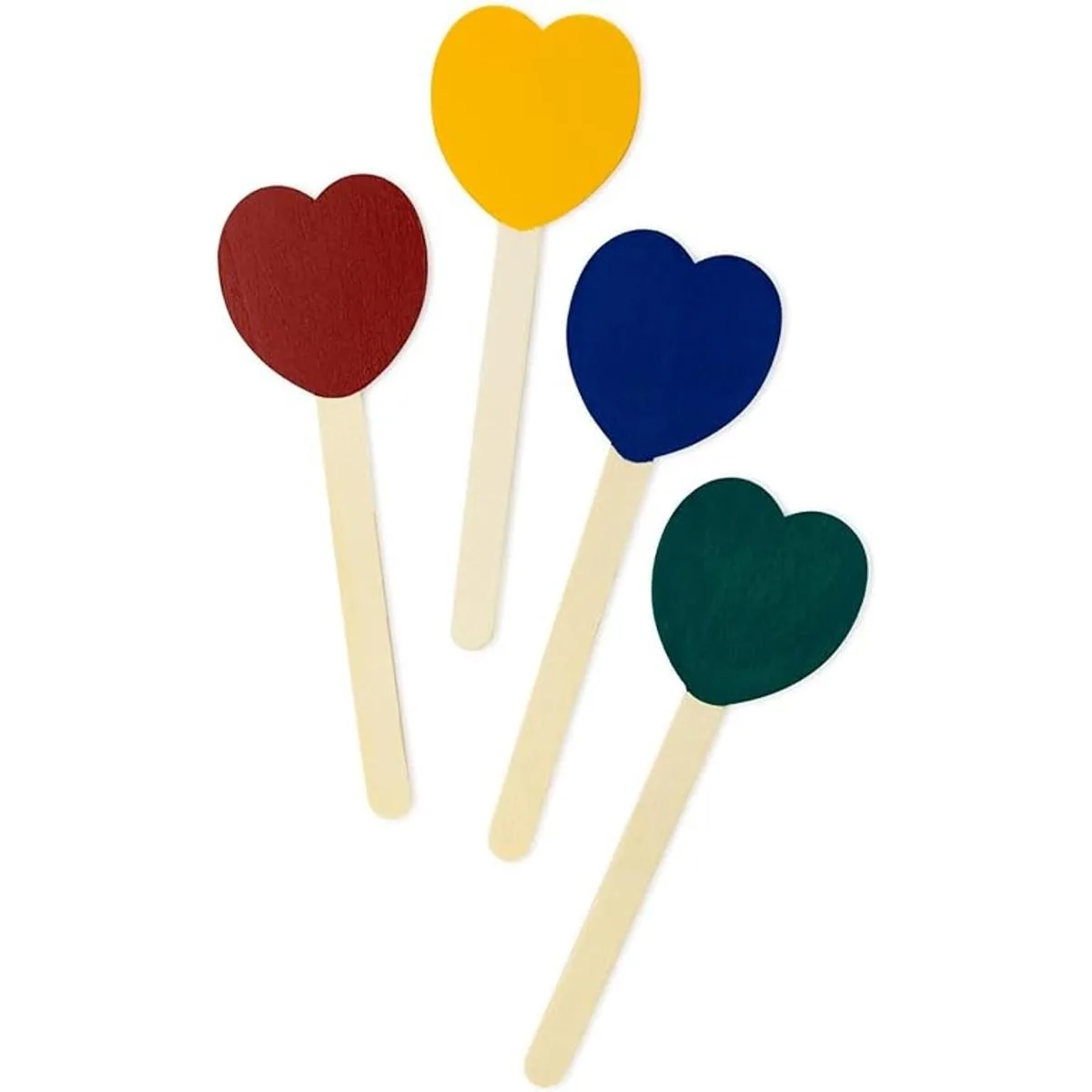 Hygloss Palitos de paletas de madera natural ideal para_2