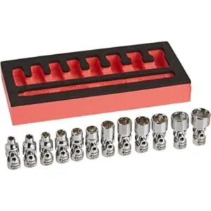 Astro Pneumatic Tool 7412 Juego de llaves flexibles de 12_1