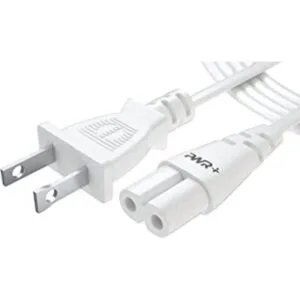 Pwr Cable de alimentación largo de 6 pies de 2 clavijas_1