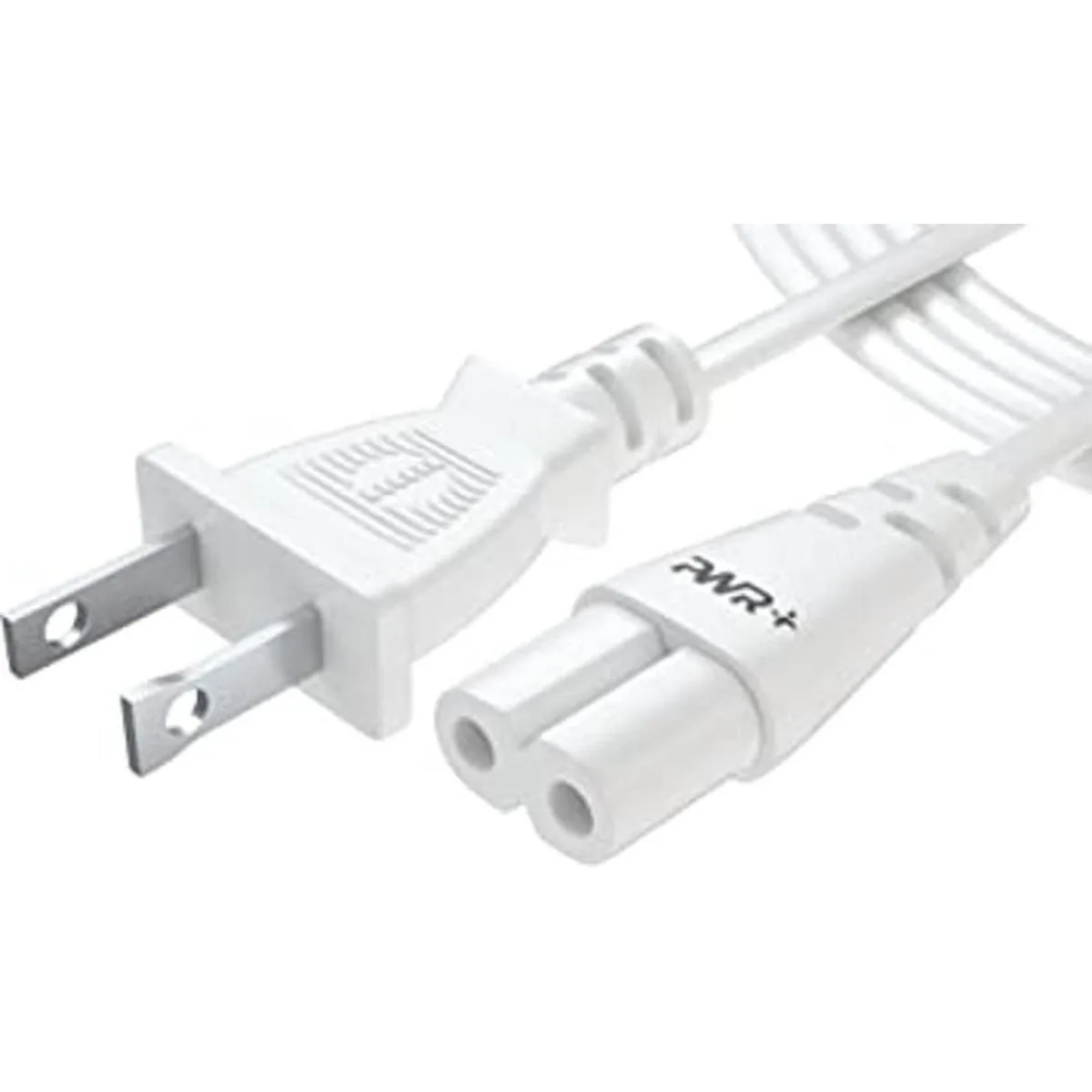 Pwr Cable de alimentación largo de 6 pies de 2 clavijas_1