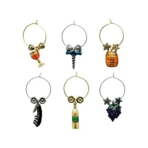 Cosas wt1409p Grapevine Vino encantos pintada_1