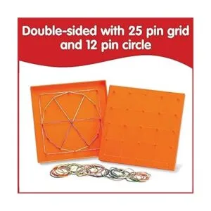 Aprendizaje Advantage 7728 Geo juntas de plástico 5 x 5