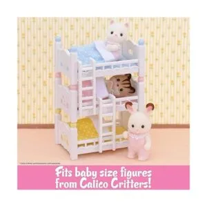 Calico Critters Litera triple para bebé_3