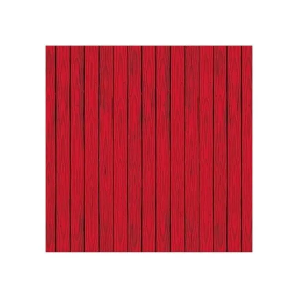 Accesorio para fiesta de forro de granero rojo 1 unidad_1