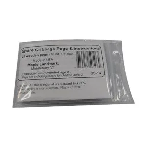 Clavijas de Cribbage repuesto de 24 piezas e instrucciones_2