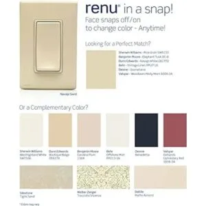 Leviton RE151NS Renu Switch para aplicaciones de un solo_3