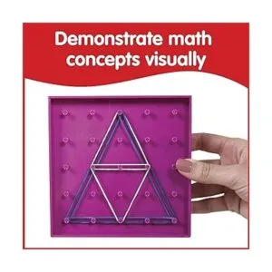 Aprendizaje Advantage 7728 Geo juntas de plástico 5 x 5