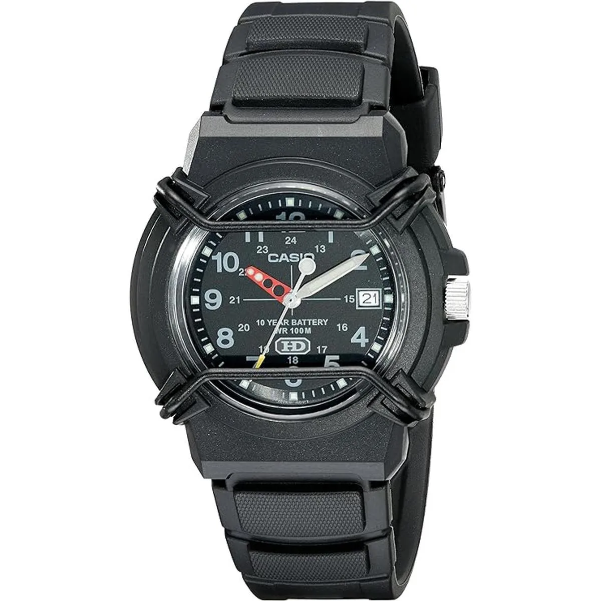 CASIO HDA600B1BV Reloj deportivo con batería de 10 años_1
