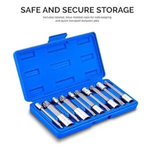 NEIKO 10054A XZN Juego de llaves de punta estriada triple