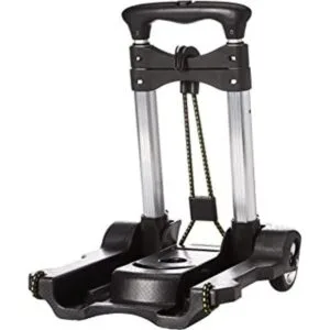 Samsonite Carrito de equipaje Negro talla única_1