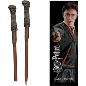 Lápiz de varita mágica y separador de libros de Harry Potter_2