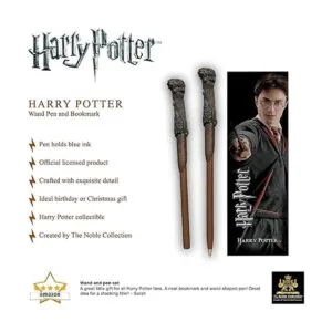 Lápiz de varita mágica y separador de libros de Harry Potter_3