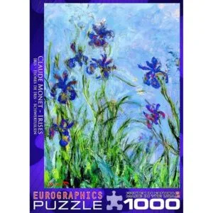 Eurographics de lirios de Claude Monet rompecabezas de_4