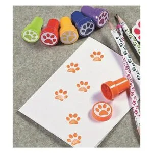 24 calcomanías impresas patas Fun Express_3