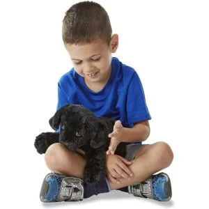Animal de peluche Melissa Doug Benson negro cachorro_4