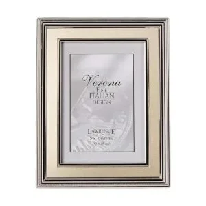 Lawrence Frames Marco de fotos de metal chapado en plata_2