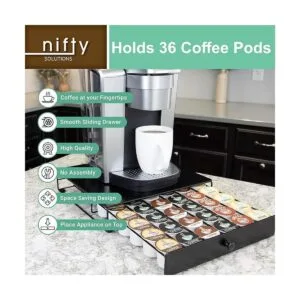 Nifty cajón para 36 vasos Casual Negro_3