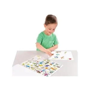 Colección de calcomanías Melissa Doug azul colección_3