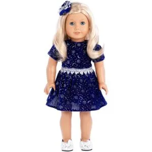 Midnight Blue 3 pieza Outfit azul oscuro Sparkling día_2