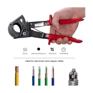 SogYupk USA Cortador de alambre de trinquete para cables