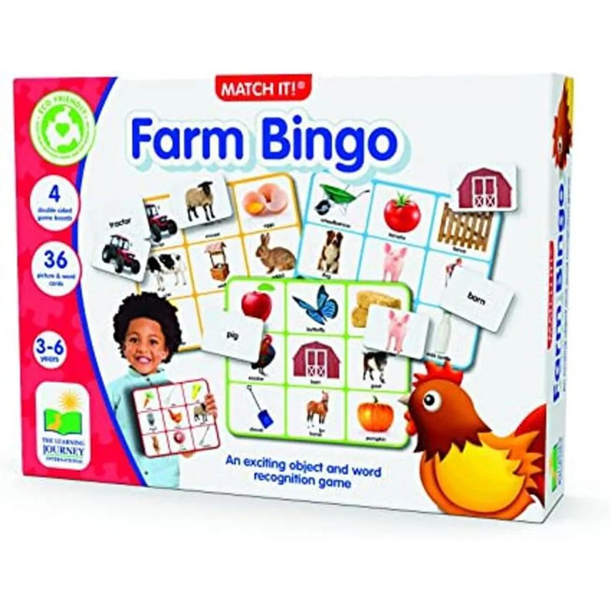 The Learning Journey Match It Bingo Granja Juego de_1
