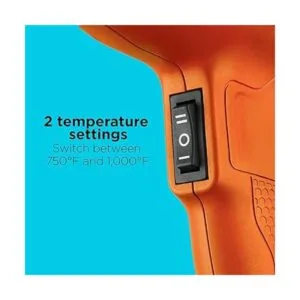 Black Decker HG1300 térmica de temperatura dual_3