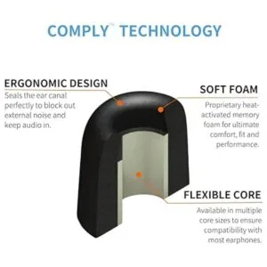 Comply Almohadillas para oído de espuma Premium_4