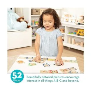 Melissa Doug Rompecabezas de madera del alfabeto_2