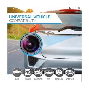 Cámara trasera delantera de montaje universal resistente_2