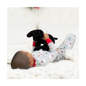 Animal de peluche Melissa Doug Benson negro cachorro_2