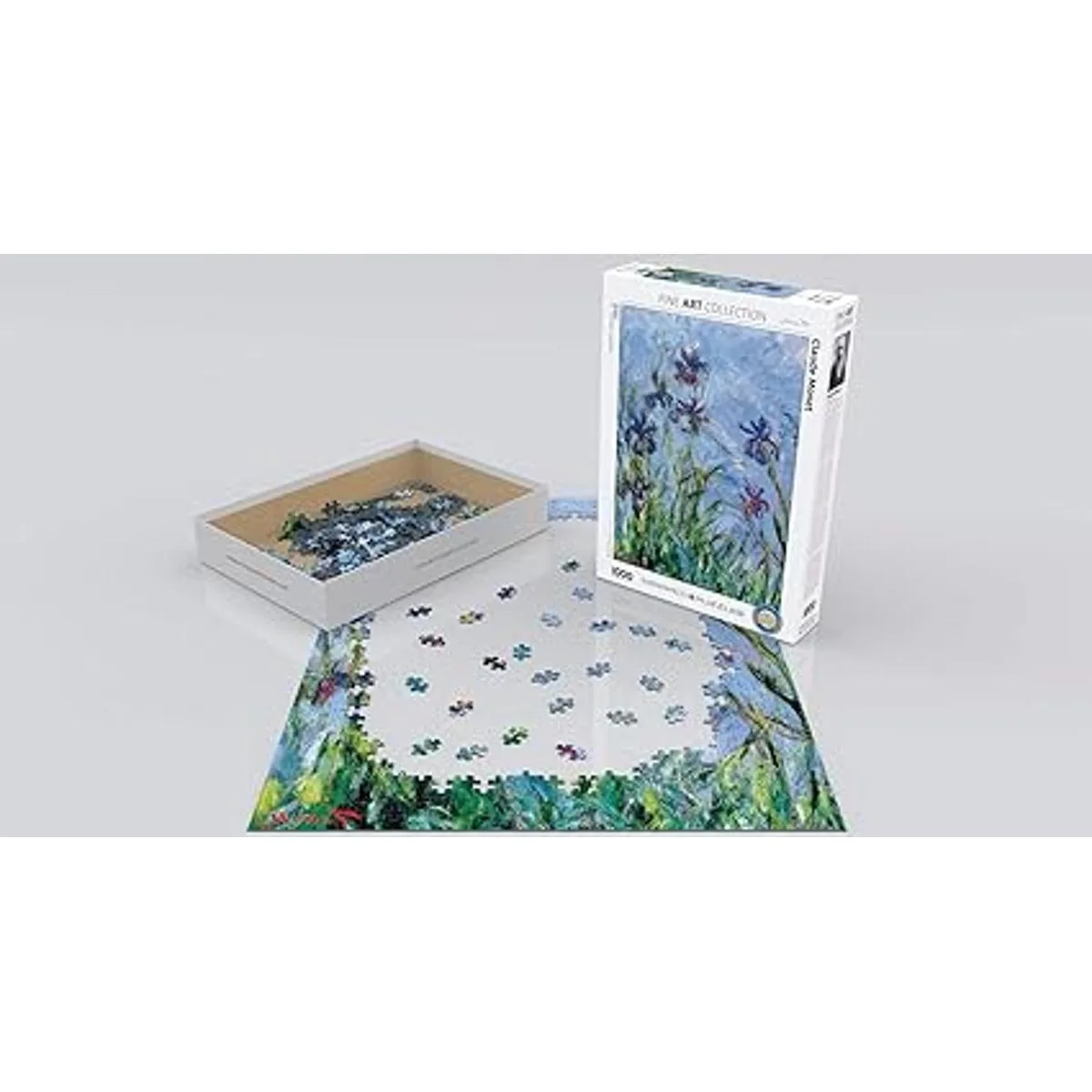 Eurographics de lirios de Claude Monet rompecabezas de_3