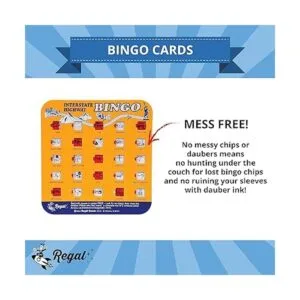 Regal Games Set de bingo original para viajes de ruta_5