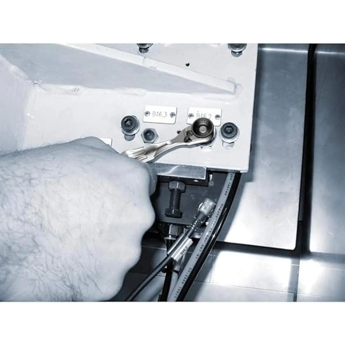 Llave de carraca Wera 8001 A con encaje cuadrado de 14