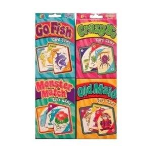 Juegos de cartas para niños Old Maid Go Fish Crazy 8S y_1
