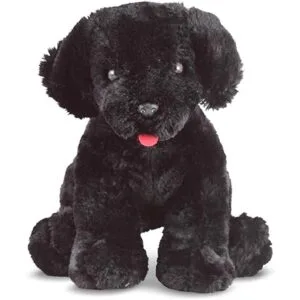 Animal de peluche Melissa Doug Benson negro cachorro_1