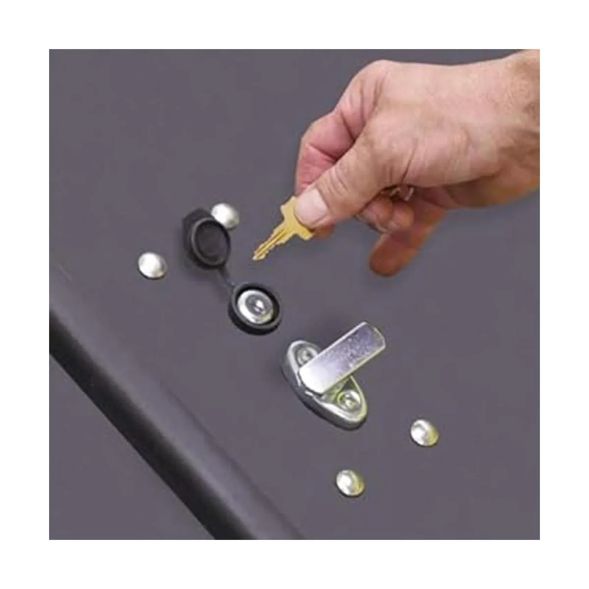 BILCO Kit de cerradura con llave para puerta de sótano_6