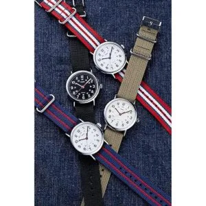 Timex Reloj unisex Weekender de 1.496 in Negro Weekender_3