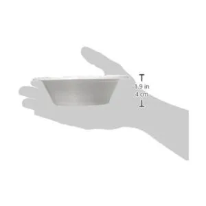 Tazones de plástico blancos de 12 onzas 100 unidades los