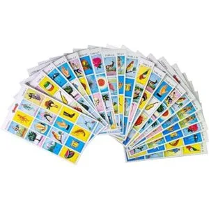 AUTENTICA Loteria Bingo mexicano Set 20 tabletas colorida_6