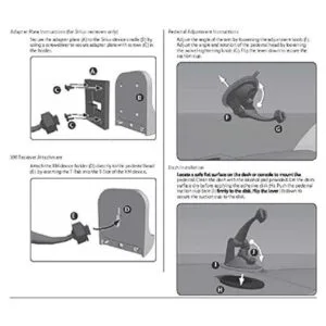 ARKON SR114 Soporte de coche con ventosa para radio_3