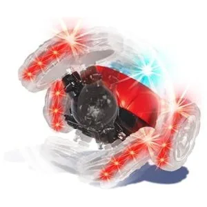 Mindscope Turbo Twisters Rojo 27 MHz brillante luz LED Up_3