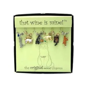 Cosas wt1472p Gatos Vino encantos pintada_1