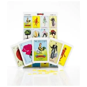 AUTENTICA Loteria Bingo mexicano Set 20 tabletas colorida_2
