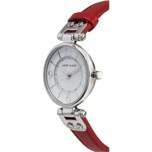 Anne Klein Reloj de pulsera para mujer con correa de piel_2