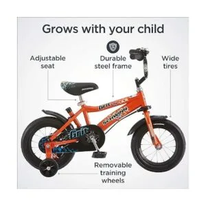 Schwinn Grit and Petunia Steerable Kids Bike Boys and_3