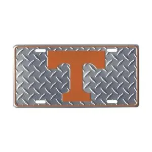 NCAA Tennessee Volunteers Diamond Plate etiqueta para coche_2
