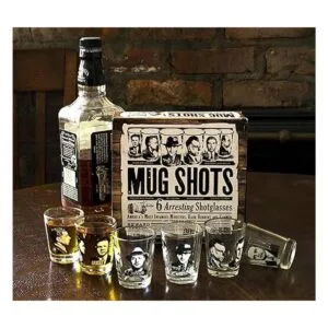 Juego de 6 piezas de vasos de chupito famosos de gángster_3