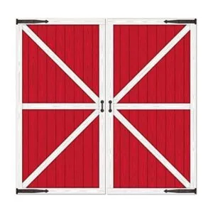 Accesorio de fiestas en forma de puerta de granero talla_1