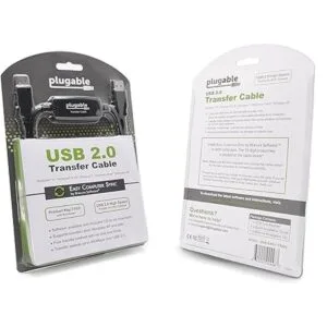Plugable Cable de transferencia USB 2.0 uso ilimitado_3
