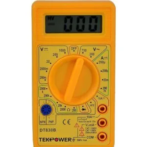 DT830B voltímetro amperímetro multímetro digital LCD de_2